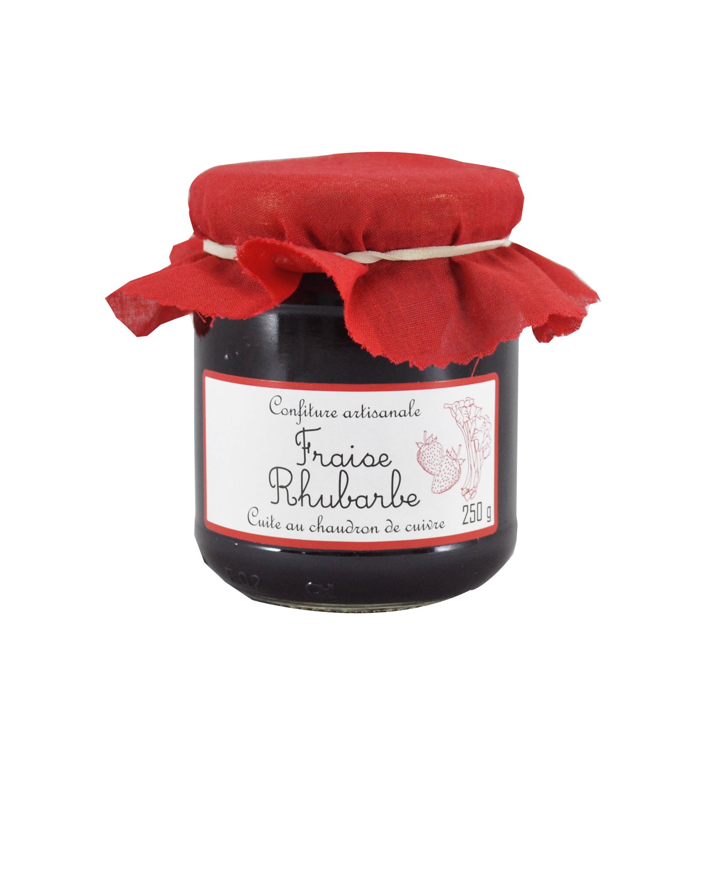 Erdebber-Rhabarber-Konfitüre 250g