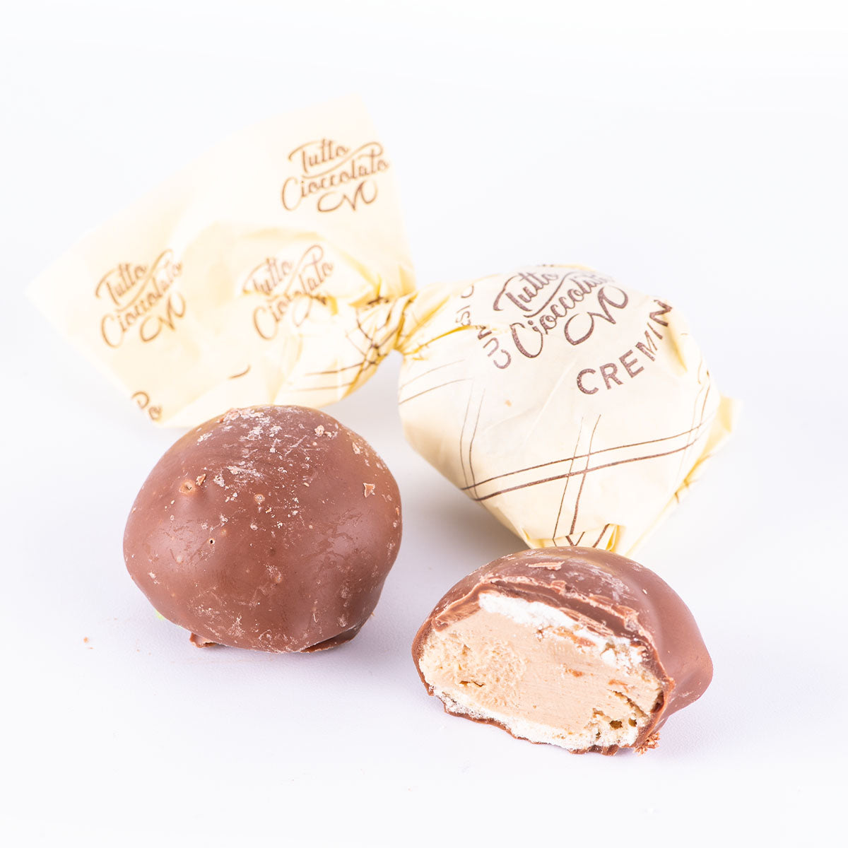 Cuneesi Meringa Cremino, Cremepraline mit Baiser