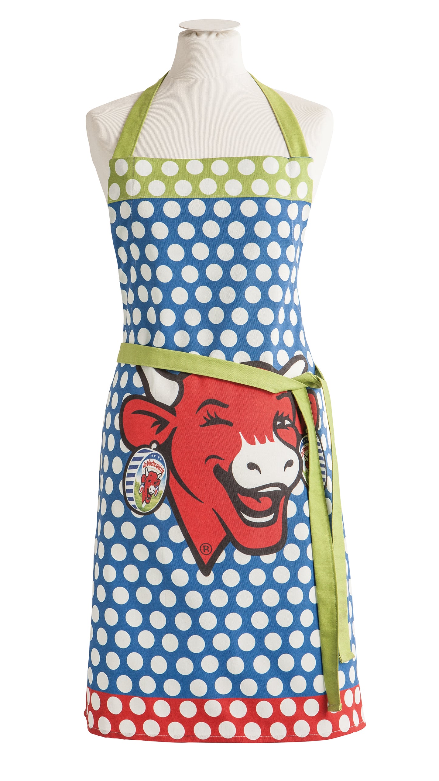 La Vache Qui Pop Bleu- Schürze