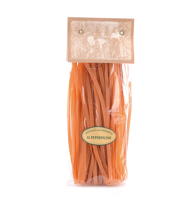 Tagliatelle al peperoncini, Bandnudeln mit Chili