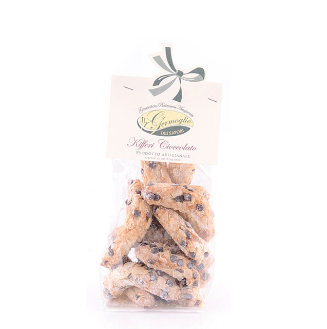 Kifferi al cioccolato, Mandelgebäck mit Schokolade