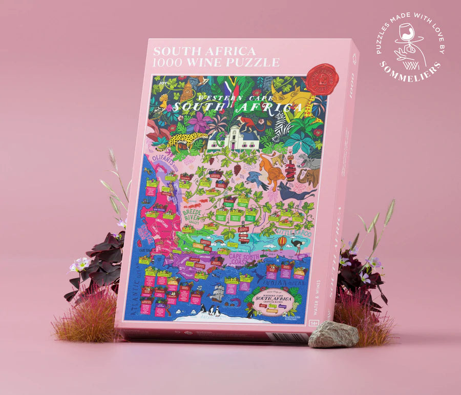 Weinpuzzle Südafrika 1000 Teile