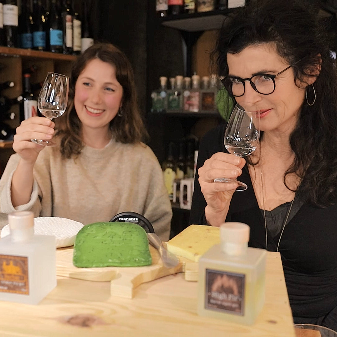 Video Gin und Käse Tasting