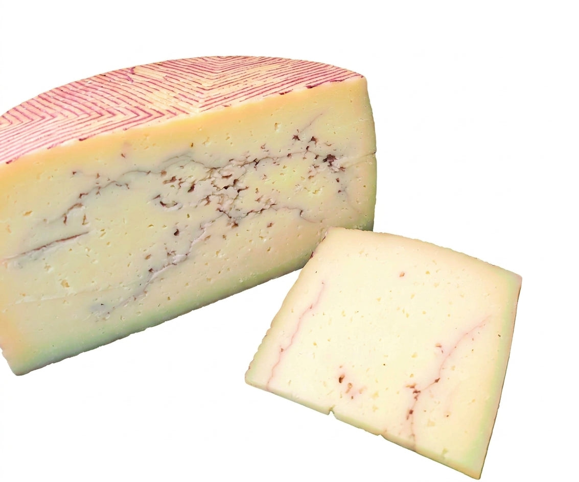 Spanischer Schafmilchkäse mit Rosé Champagner