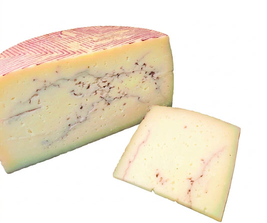 Spanischer Schafmilchkäse mit Rosé Champagner