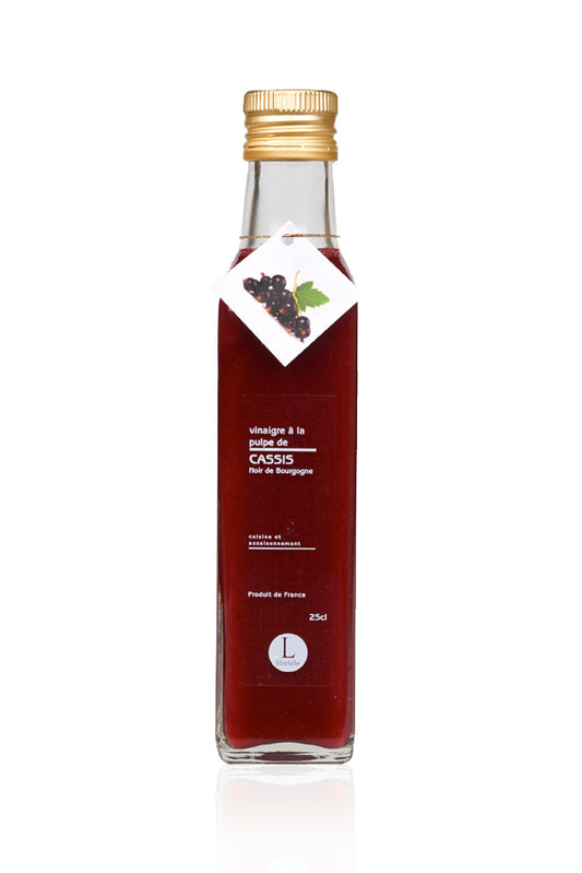 Essig- schwarze Johannisbeeren