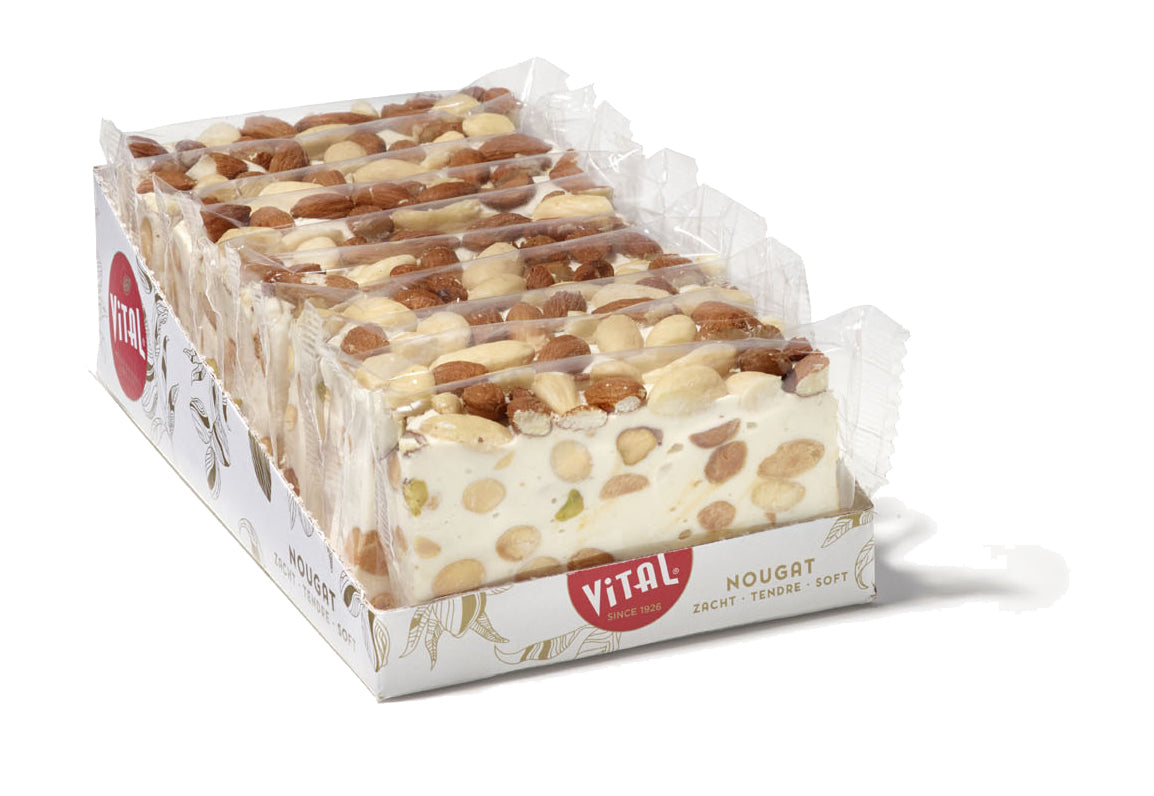 Nougat mit Mandeln