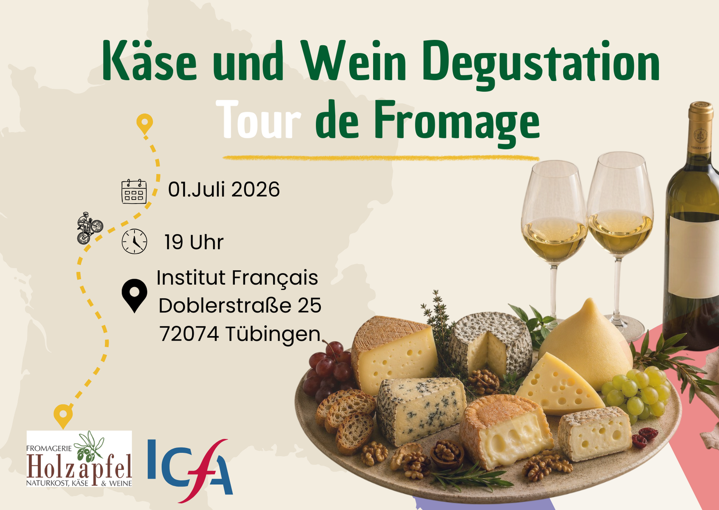 Käse Wein Degustation 01.07.2026