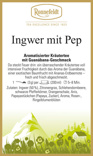 Ingwer mit Pep