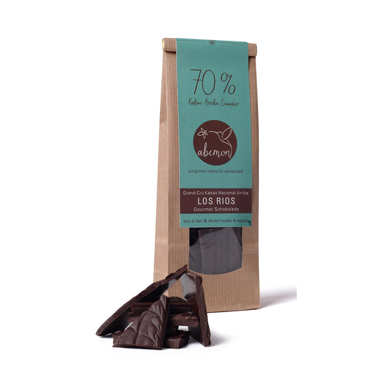 Bio-Gourmet Schokolade 70% Kakao Nacional Arriba LOS RIOS