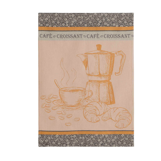 Café/Croissant - Geschirrtuch