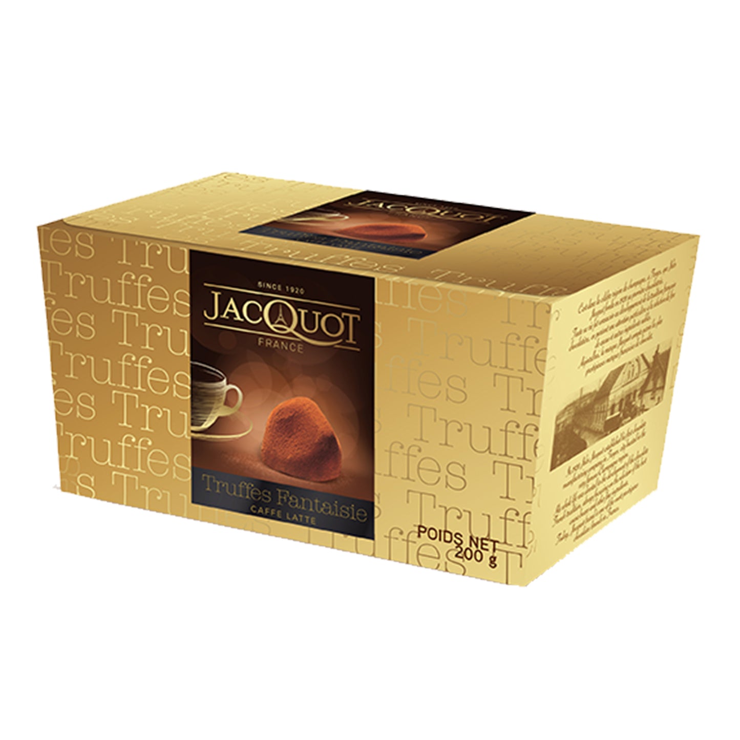 Jacquot Truffles Caffee Latte Flavored