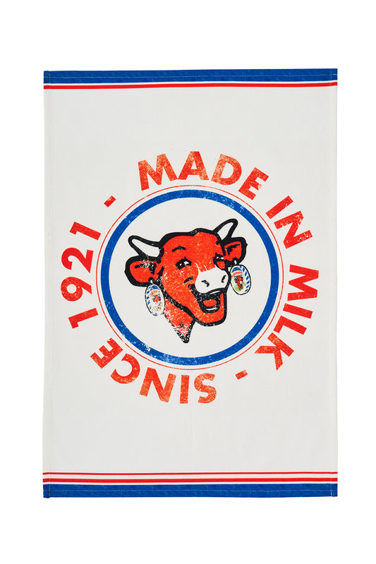 La Vache Qui rit 100 Ans- Geschirrtuch
