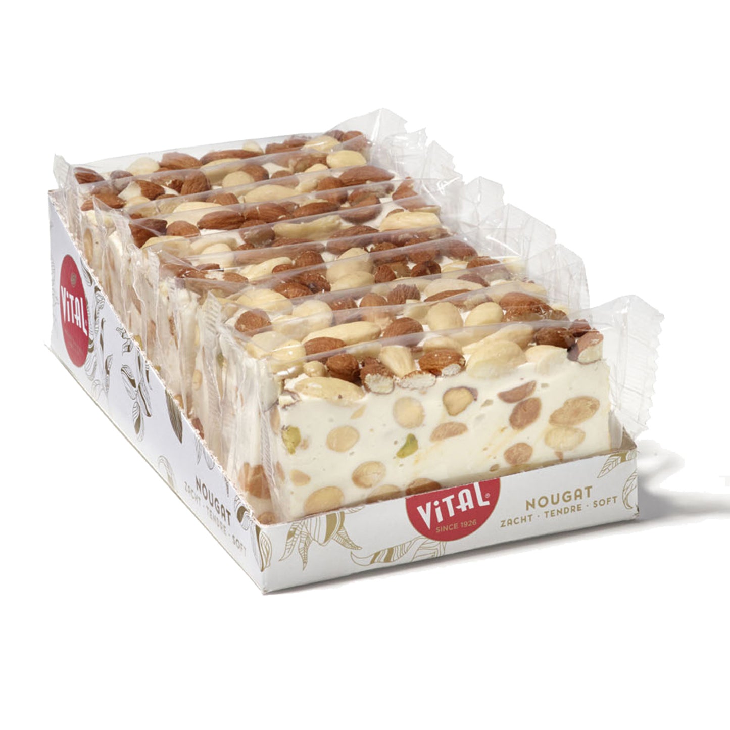 Nougat mit Mandeln