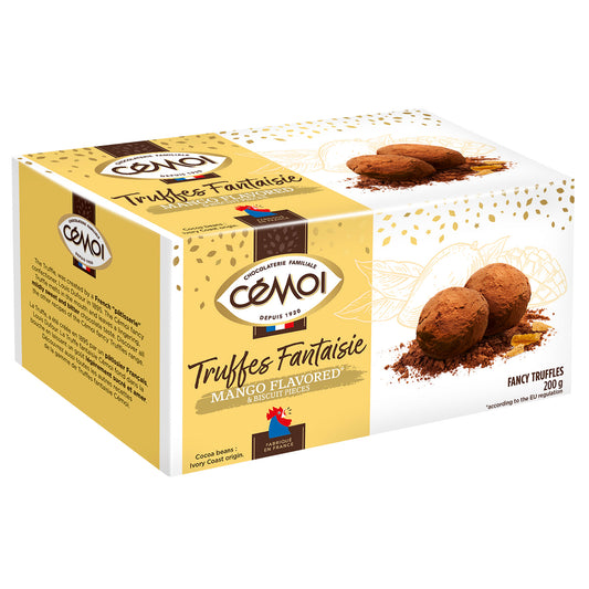 Cémoi Truffes Mango Flavored & Biscuit Pieses