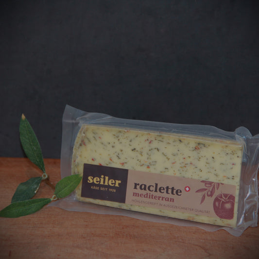 Raclettescheiben mediterrane Kräuter 180g