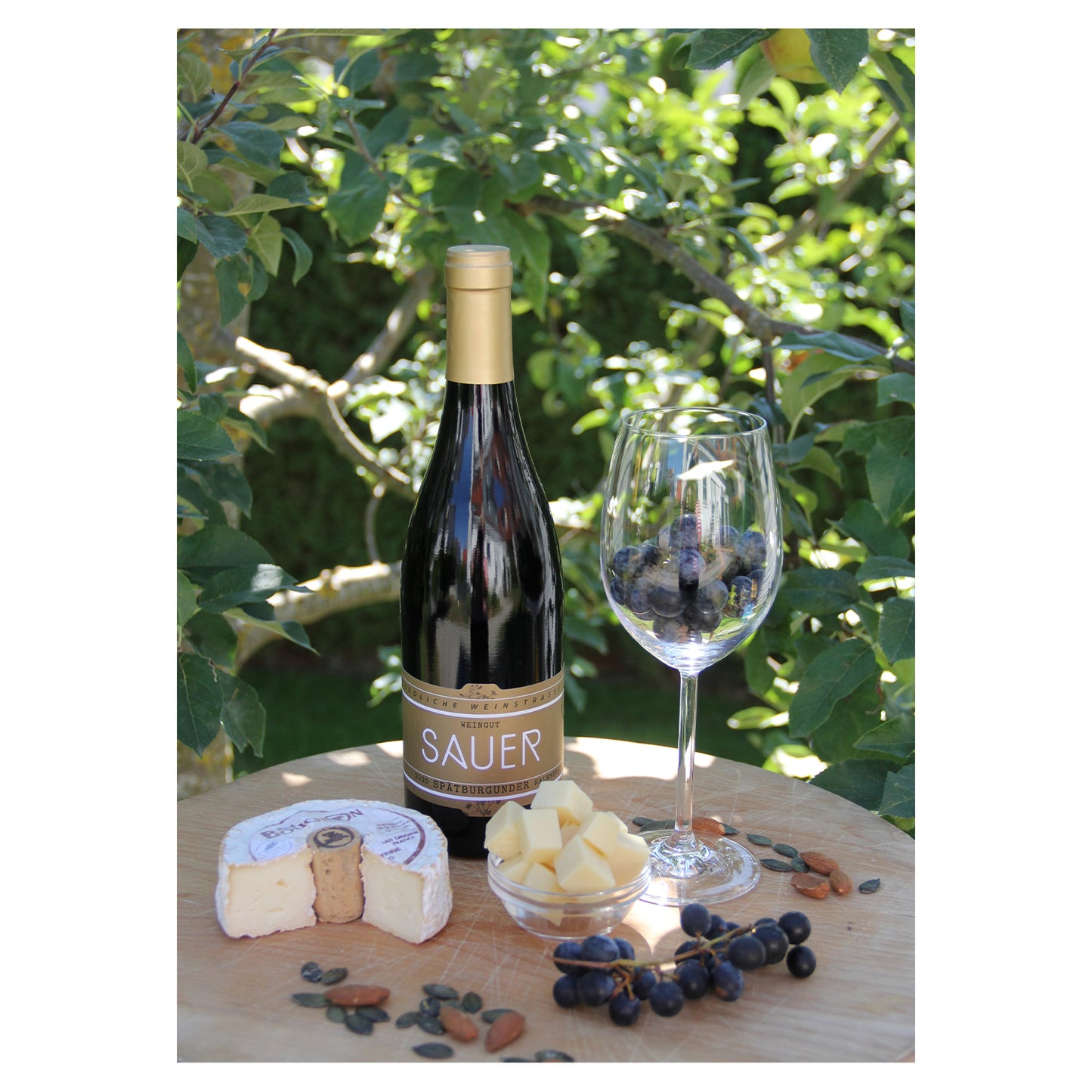 Video Sauer Wein und Käse Tasting