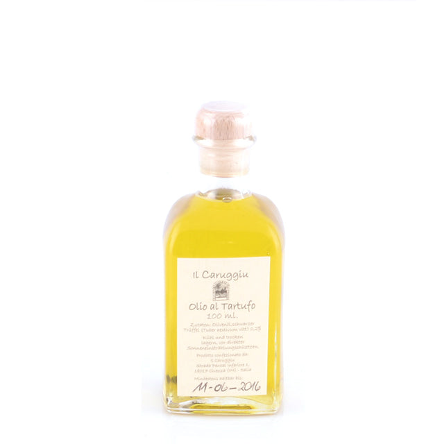 Olio al tartufo, Olivenöl mit Trüffel