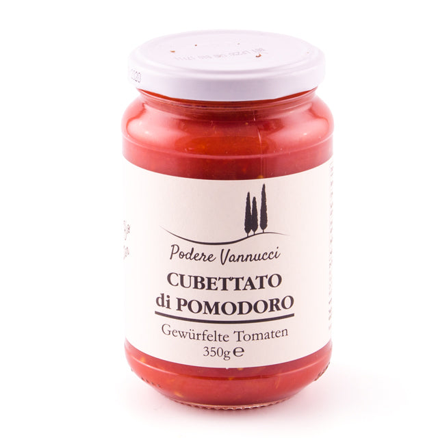 Bio Cubettato di Pomo Fres- gewürfelte Tomaten