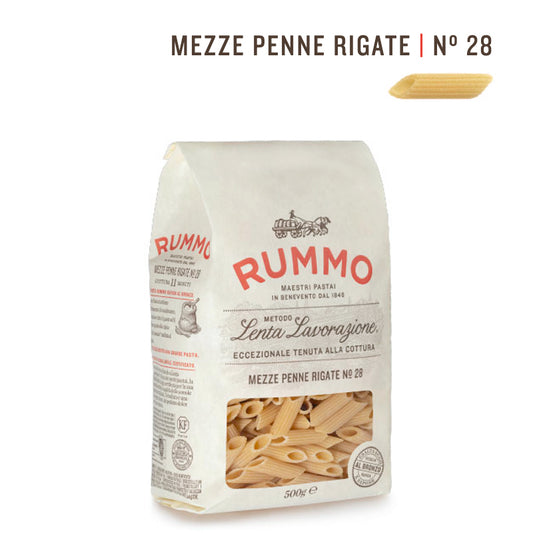 Rummo Mezze Penne Rigate N°28
