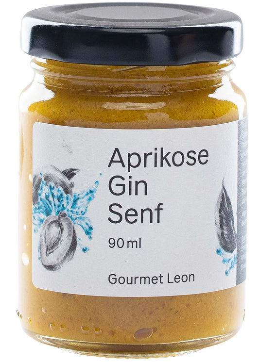 Aprikose-Gin Senf