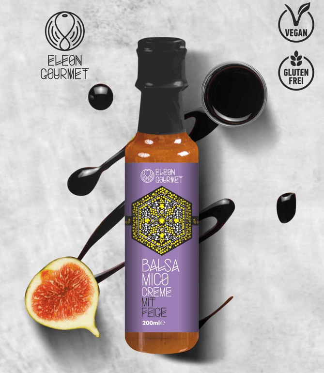Balsamico Creme mit Feige