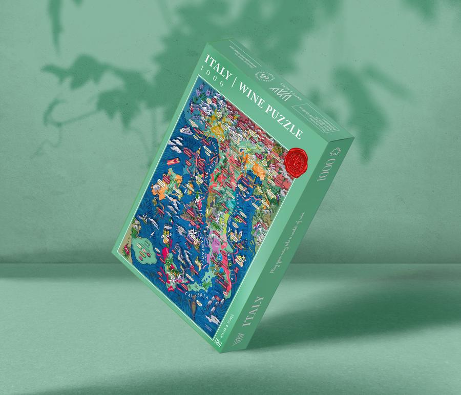 Weinpuzzle Italien 1000 Teile