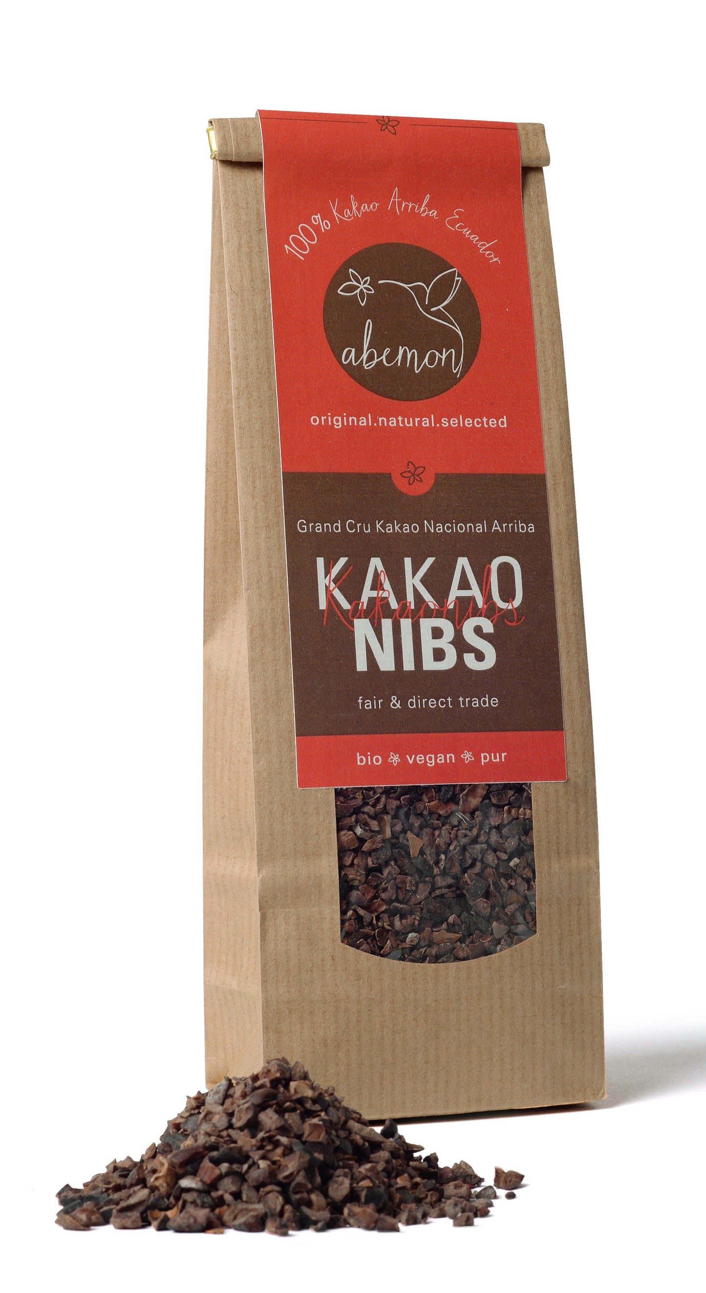 BIO-Kakaonibs aus Kakao Nacional Arriba ECUADOR