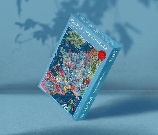 Weinpuzzle Frankreich 1000 Teile