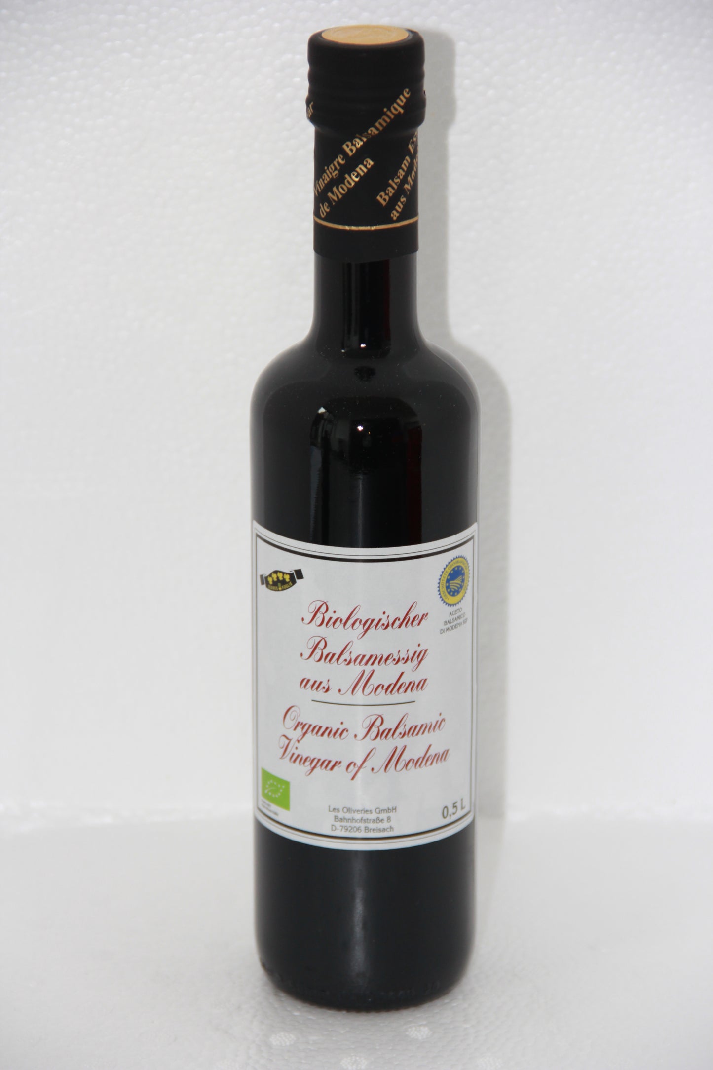 Biologischer Balsamessig aus Modena, 5 Jahre,  0,5l