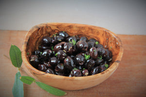 Maroc-Oliven mit Knoblauch und Kräutern