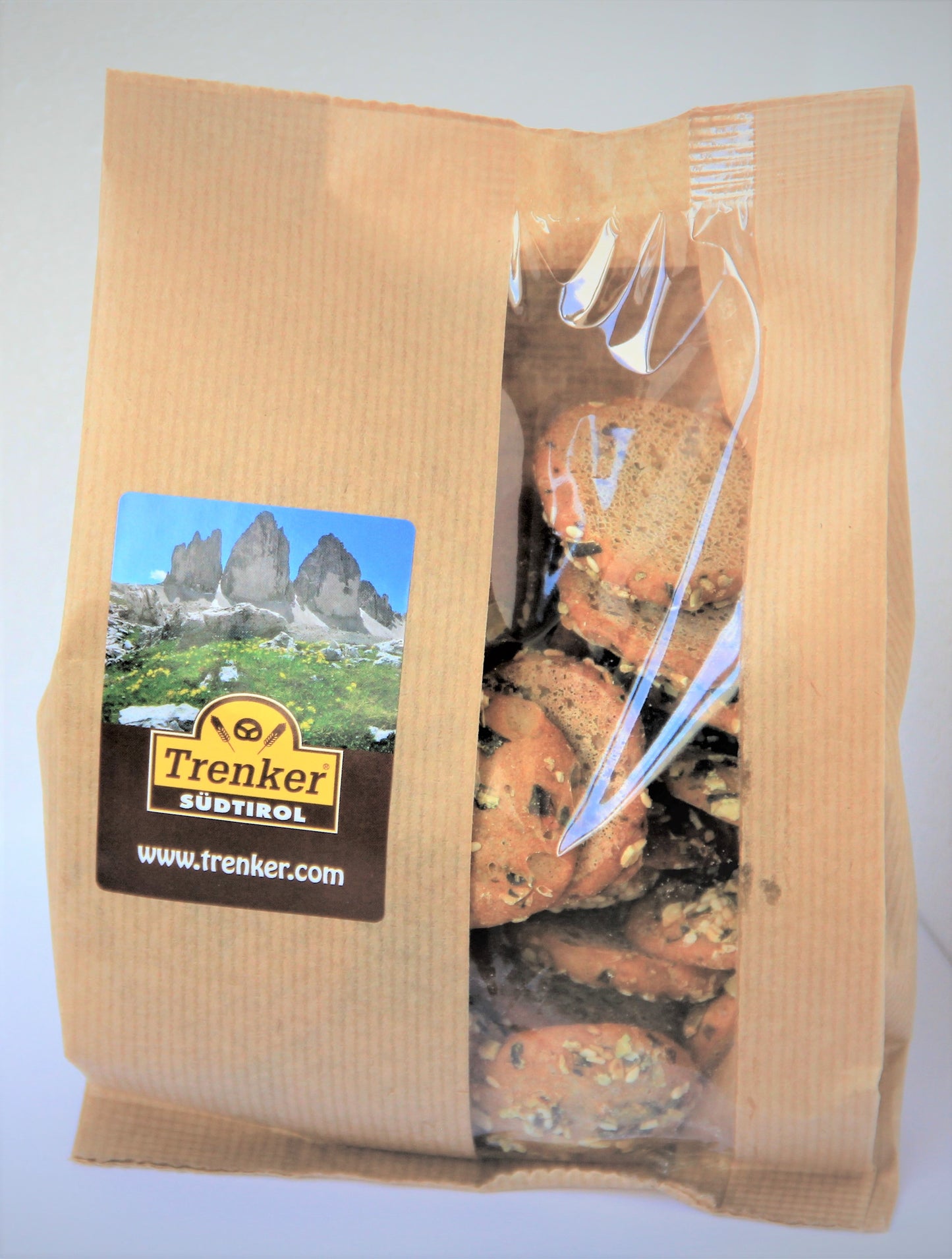 Südtiroler Mini Schüttelbrot mit Kürbiskernen und Sesam