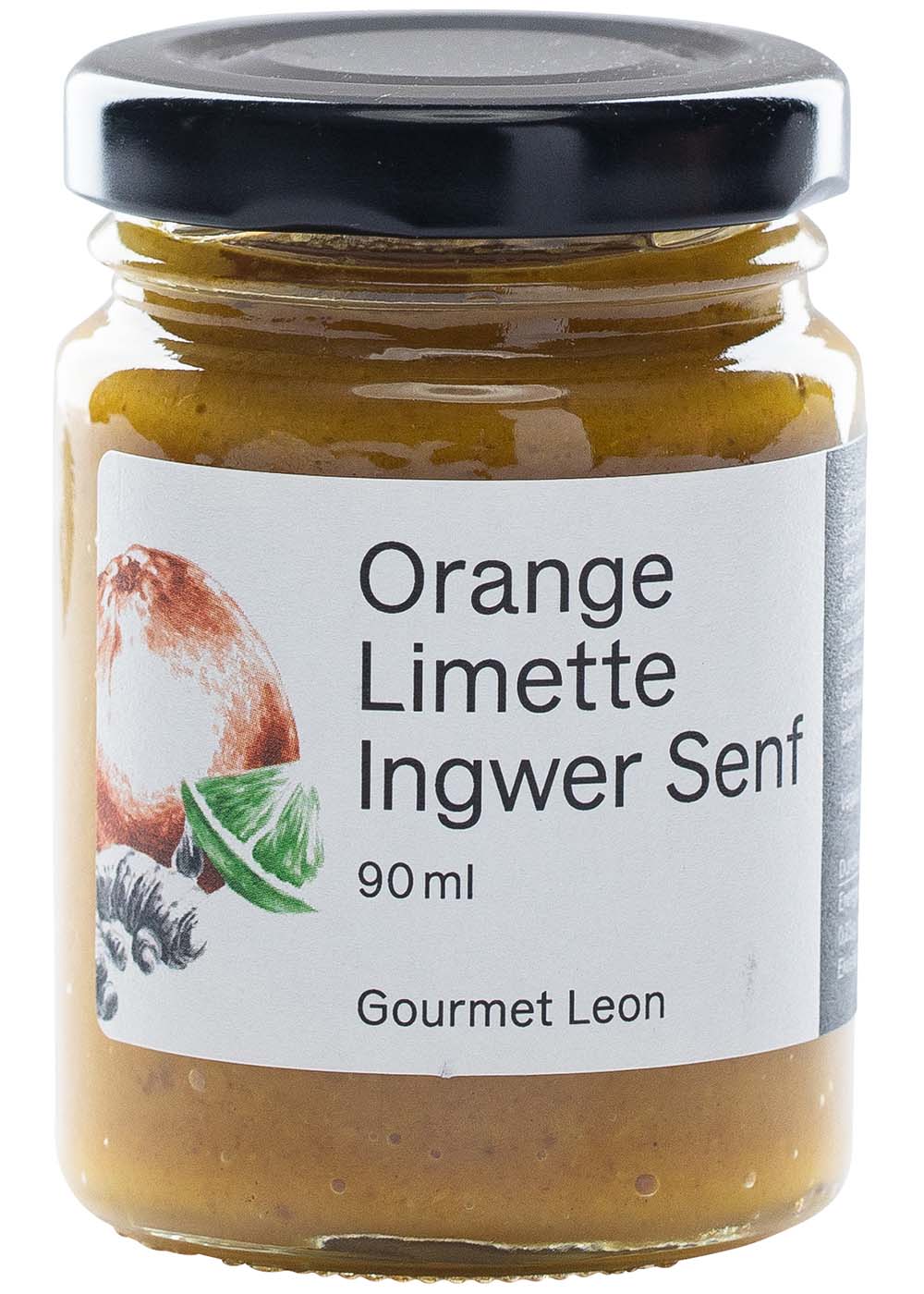 Orange-Limette-Ingwer Senf