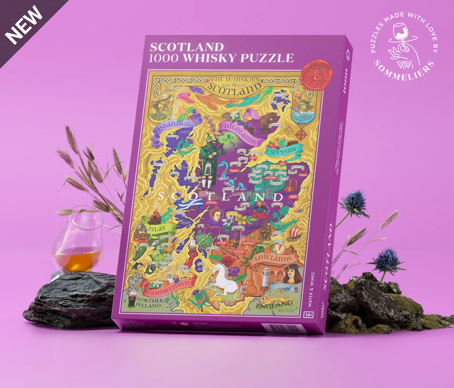 Whiskypuzzle Schottland 1000 Teile